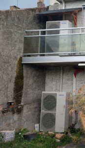 Dépannage d'une PAC Samsung à Ancenis chez M. Marchand.